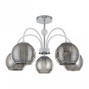 Люстра на штанге Arte Milano Napoli 320719/5 CR+WH