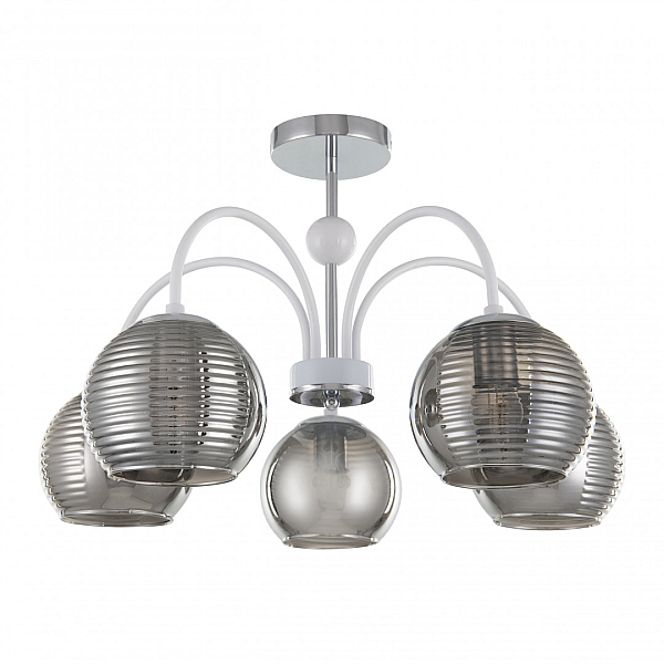 Люстра на штанге Arte Milano Napoli 320719/5 CR+WH