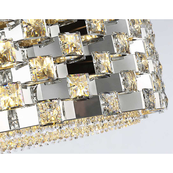 Подвесная люстра с хрусталем Ambrella light High Light LH41006