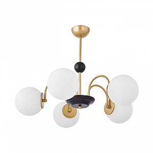 Люстра на штанге Arte Milano Napoli 312066/D700/5 BS/BK