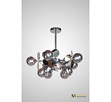 Люстра на штанге AM Group AM396 SP10 CHROM
