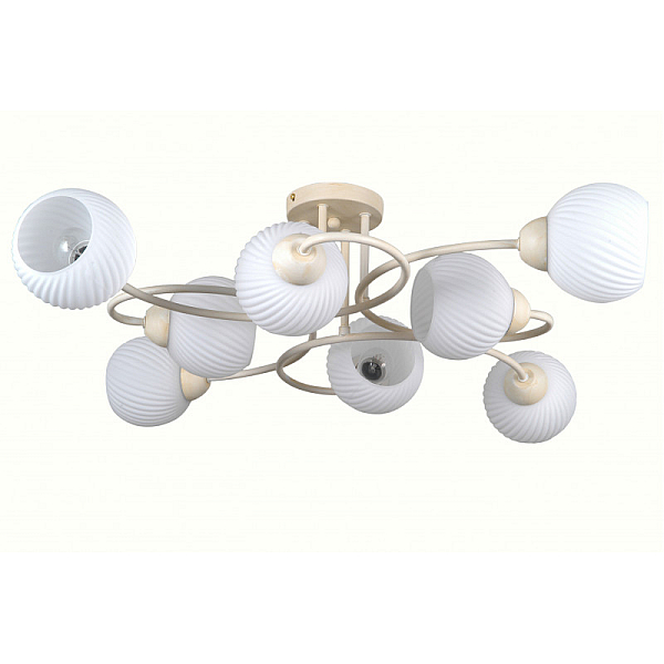 Люстра на штанге Natali Kovaltseva 81400/8C BEIGE GOLD