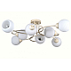 Люстра на штанге Natali Kovaltseva 81400/8C BEIGE GOLD