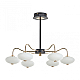 Потолочная светодиодная люстра Arte Milano Neapol73908 273908/6 BK/GD