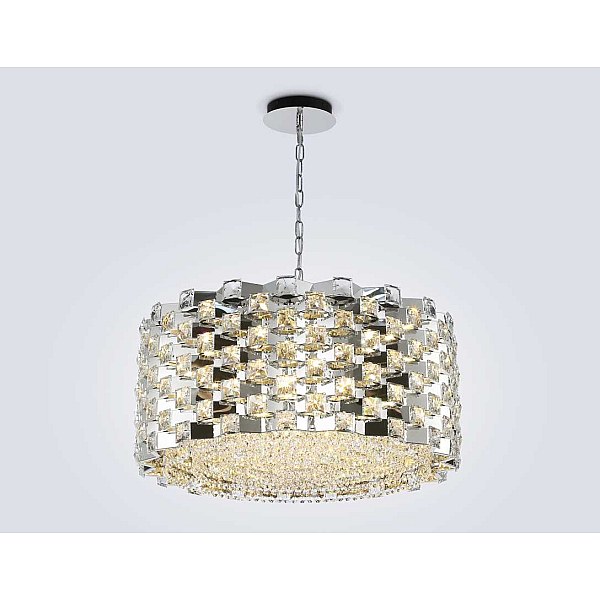 Подвесная люстра с хрусталем Ambrella light High Light LH41006