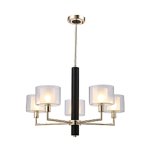 Люстра на штанге Crystal Lux MAESTRO SP-PL5 GOLD