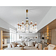 Люстра на штанге Ambrella Light High Light Ceramo Modern LH53184