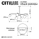 Потолочная люстра Citilux Fisher CL218163