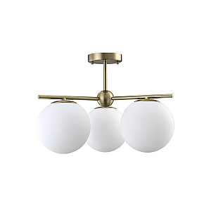 Люстра на штанге Crystal Lux FELIZ SP-PL3 BRONZE/WHITE