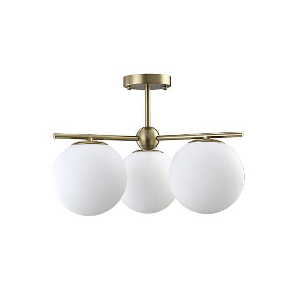 Подвесная люстра Crystal Lux FELIZ SP-PL3 BRONZE/WHITE