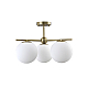 Подвесная люстра Crystal Lux FELIZ SP-PL3 BRONZE/WHITE
