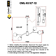 Подвесная люстра Omnilux Crotone OML-95107-12