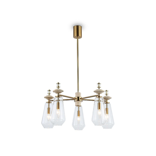 Люстра на штанге Ambrella Light High Light Ceramo Modern LH53305