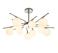 Люстра на штанге Escada Sphere 642/10P Silver