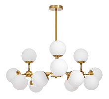 Люстра на штанге Lumina Deco Zodiak LDP 160-12 MD+WT