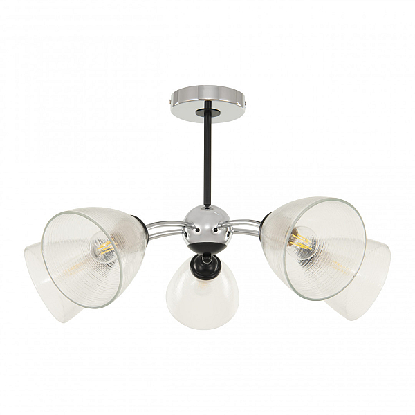 Люстра на штанге Arte Milano Napoli 329007/5 CR.BK