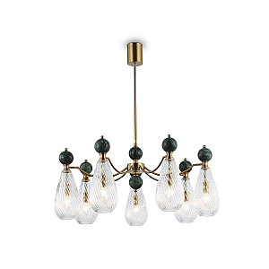 Люстра на штанге Ambrella Light High Light Ceramo Modern LH53293