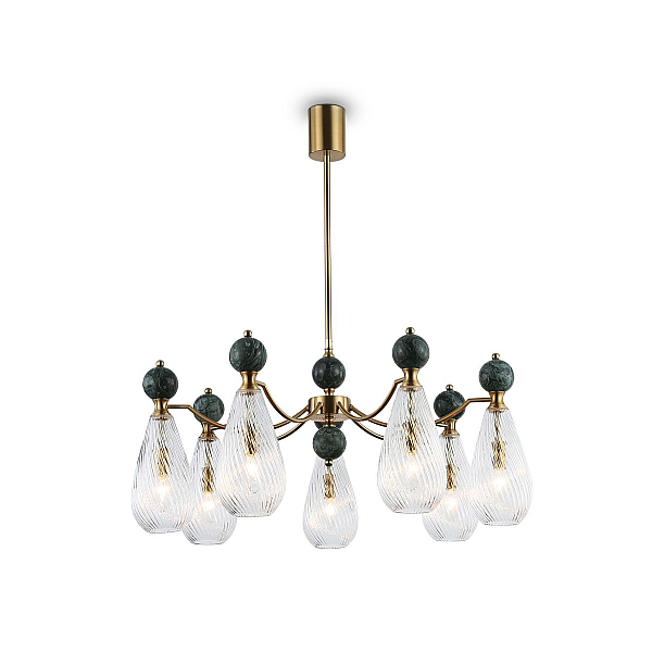 Люстра на штанге Ambrella Light High Light Ceramo Modern LH53293