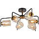 Потолочная люстра Illumico IL8248-6COU-79 BK GD