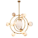 Люстра на штанге Delight Collection Planet KG1122P-13 brass