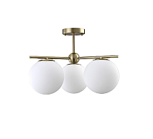 Люстра на штанге Crystal Lux FELIZ SP-PL3 BRONZE/WHITE