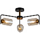 Потолочная люстра Illumico IL8248-3COU-79 BK GD