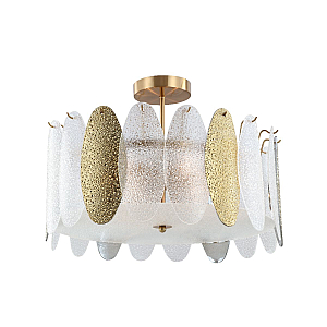 Люстра на штанге iLamp Dolce 15552-6 ANB+MULT