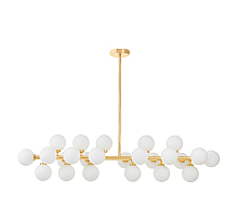 Люстра на штанге Lumina Deco Marsiada LDP 6033-24 GD