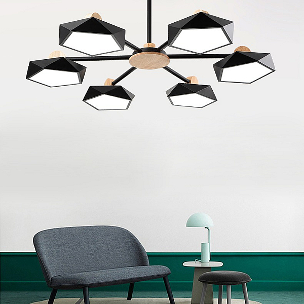Люстра на штанге ImperiumLoft Geometric 140731-26