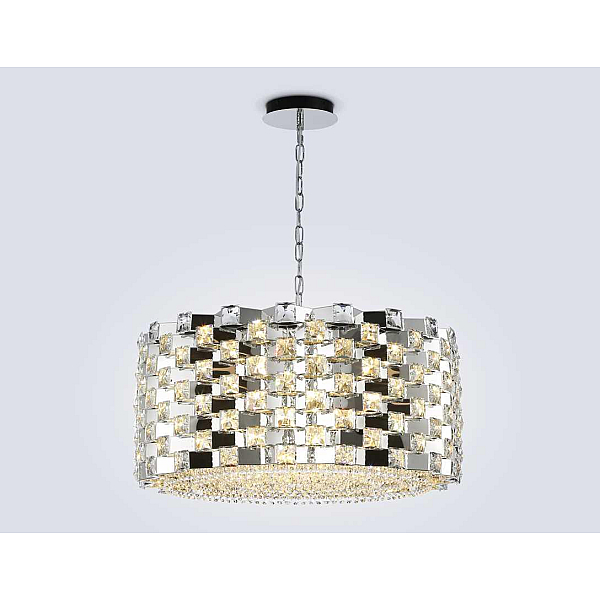 Подвесная люстра с хрусталем Ambrella light High Light LH41006