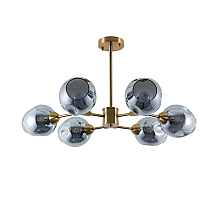 Люстра на штанге Arte Lamp Yuka Smoky A7759PL-6PB