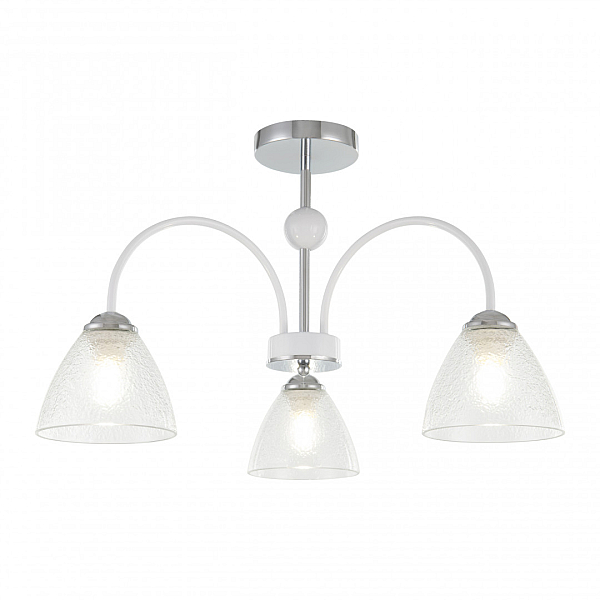 Люстра на штанге Arte Milano Napoli 321410/3 CR+WH