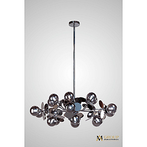 Люстра на штанге AM Group AM392 SP18 CHROM