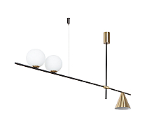 Люстра на штанге Arte Lamp Jacob A7029PL-3BK