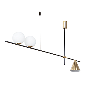 Люстра на штанге Arte Lamp Jacob A7029PL-3BK