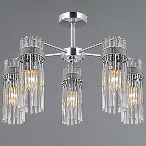 Люстра на штанге Illumico IL0761-5CSQ-25 CR GENOA