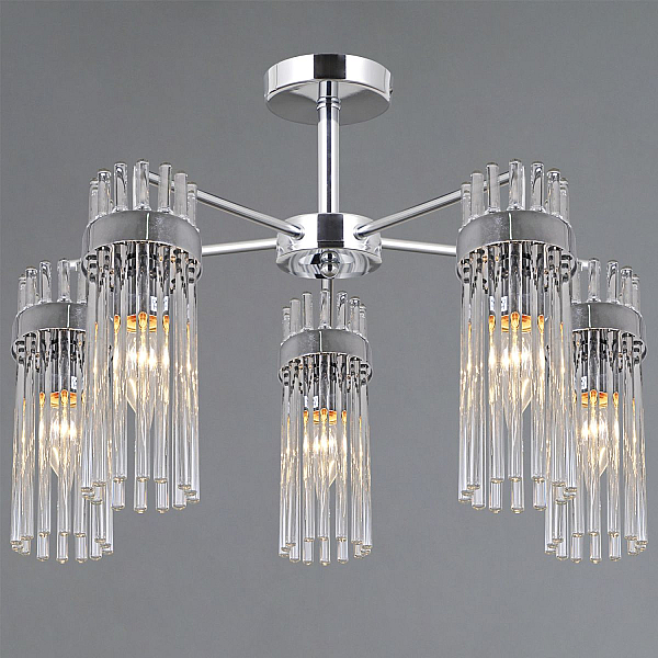 Светильник потолочный Illumico IL0761-5CSQ-25 CR GENOA