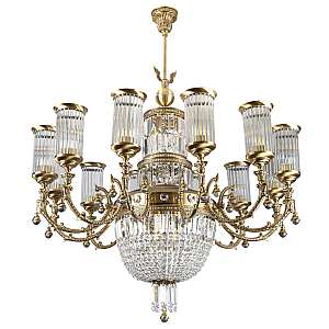Люстра на штанге Kutek SIENNA-CRYSTAL SWAROVSKI SIE-ZW-12(P)