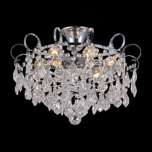 Люстра на штанге Natali Kovaltseva HAPPY DIAMONDS 11545/6C CHROME