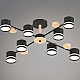 Люстра Reluce 68730-0.3-08 GX53 BK+WOOD