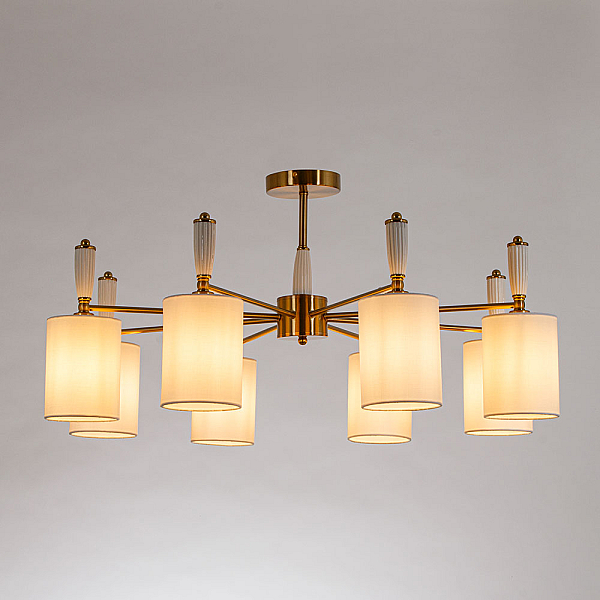 Люстра на штанге Arte Lamp Waverley A4102PL-8PB