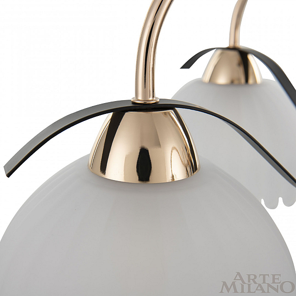 Люстра на штанге Arte Milano Napoli 327306/3 FG+BK