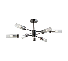 Люстра на штанге iLamp Evolution 15609-6 AN+CL