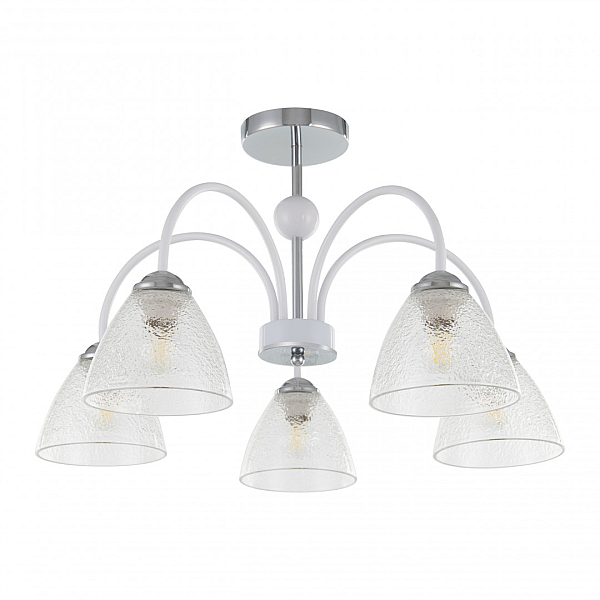 Люстра на штанге Arte Milano Napoli 321410/5 CR+WH
