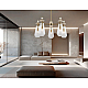 Люстра на штанге Ambrella Light High Light Ceramo Modern LH53305