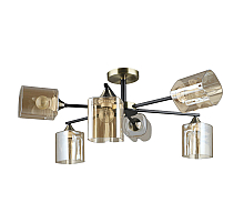 Люстра на штанге Arte Lamp Merci A4185PL-6BK