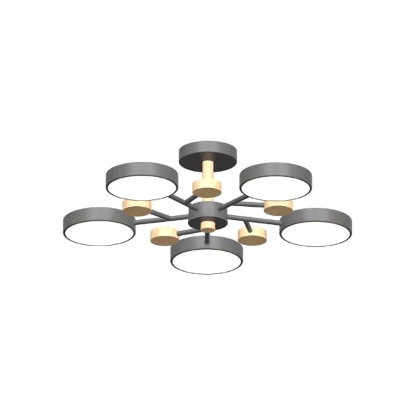 Люстра на штанге LED4U L3204-620 GR Люстра на штанге LED4U L3204-620 GR