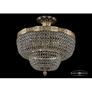 Люстра на штанге Bohemia Ivele Crystal 19091/35IV G C1