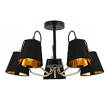 Люстра на штанге Illumico IL6120-5COU-79 BK GD