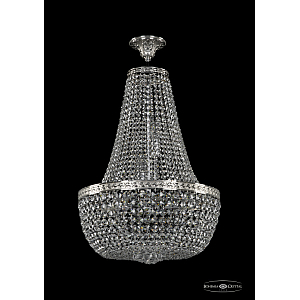Люстра на штанге Bohemia Ivele Crystal 19281/H2/45IV Ni